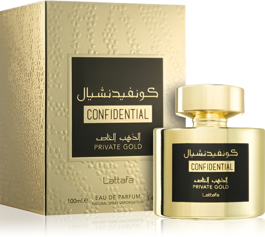 Lattafa Confidential Private Gold 100ml Unisex